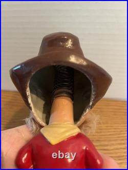 (VTG) 1960s Yosemite Sam Nodder Bobblehead Japan Warner Brothers