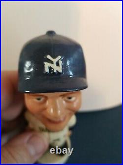 (VTG) 1960s mickey mantle Yankees mini NY nodder bobblehead doll japan rare