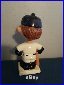 VTG 1960s ny Yankees arm out variation bobbing head nodder doll white base japan
