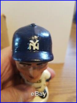 (VTG) 1960s roger Maris Yankees mini nodder bobblehead doll & box japan rare