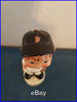(VTG) 1960s san Francisco giants baseball mini bobble head nodder doll Japan