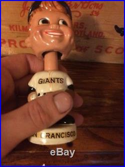 VTG 1961 Miniature San Fransico Giants Bobble Head / Nodder