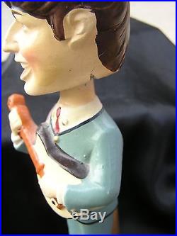 VTG 1964 BEATLES BOBBLE HEADS NODDERS CAR MASCOTS SET OF 4 with ORG. BOX 8 TALL VTG 1964 BEATLES BOBBLE HEADS NODDERS CAR MASCOTS SET OF 4 with ORG. BOX 8 TALL