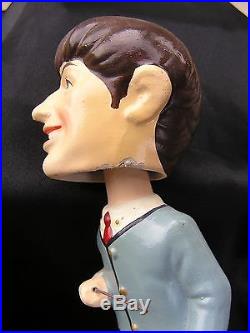 VTG 1964 BEATLES BOBBLE HEADS NODDERS CAR MASCOTS SET OF 4 with ORG. BOX 8 TALL VTG 1964 BEATLES BOBBLE HEADS NODDERS CAR MASCOTS SET OF 4 with ORG. BOX 8 TALL
