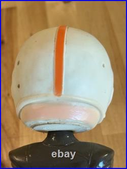 VTG 1968 MORO Rubber Bobblehead Nodder WADSWORTH BROWNS (Cleveland) Orange Brown
