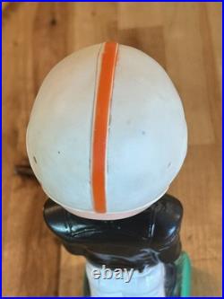 VTG 1968 MORO Rubber Bobblehead Nodder WADSWORTH BROWNS (Cleveland) Orange Brown