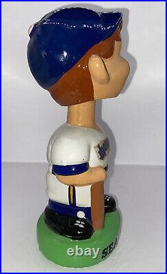 VTG 1980's Seattle Mariners MLB Baseball Sports Nodder Bobble Head 7.5 x 3.25