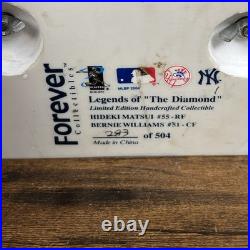 VTG Bobblehead Hideki Matsui Bernie Williams NY Yankees Legends Of The Field