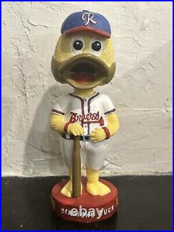 VTG-DIAMOND DUCK Richmond Braves Retired Mascot SGA Bobblehead w Original Box VTG-DIAMOND DUCK Richmond Braves Retired Mascot SGA Bobblehead w Original Box