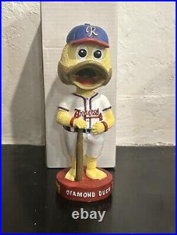VTG-DIAMOND DUCK Richmond Braves Retired Mascot SGA Bobblehead w Original Box VTG-DIAMOND DUCK Richmond Braves Retired Mascot SGA Bobblehead w Original Box