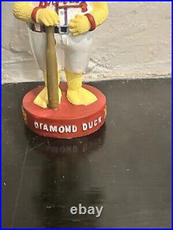 VTG-DIAMOND DUCK Richmond Braves Retired Mascot SGA Bobblehead w Original Box VTG-DIAMOND DUCK Richmond Braves Retired Mascot SGA Bobblehead w Original Box