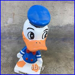 VTG Disneyland Ceramic Donald Duck Bobblehead Japan Disney Original Price Tags