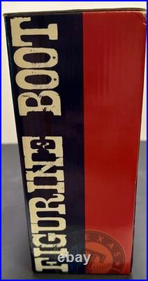 VTG Limited Edition Figurine Boot Forever Foco Texas Rangers New Inbox