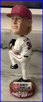 VTG Los Angeles Angels Bobblehead Lot of 5 Napoli Weaver Salmon Lackey Figgins