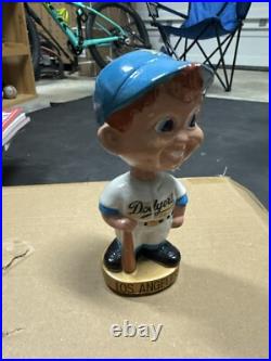 VTG RARE SANDY KOUFAX 1967 Los Angeles Dodgers Nodder Bobblehead Near Mint
