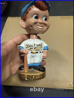 VTG RARE SANDY KOUFAX 1967 Los Angeles Dodgers Nodder Bobblehead Near Mint