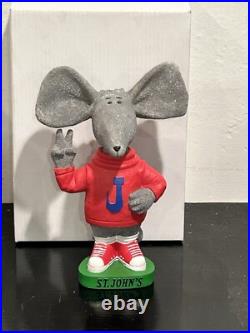 VTG. ST JOHN'S Minnesota TOMMIE JOHNNIE RAT Mascot SGA Bobble Head Basketball VTG. ST JOHN'S Minnesota TOMMIE JOHNNIE RAT Mascot SGA Bobble Head Basketball