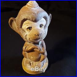 Very Rare Composition MONKEY Nodder/Bobble Head F. W. Woolworth Antique/Vintage