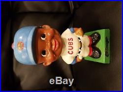 Very Rare Vintage Early 1960's Black Face Chicago Cubs Bobblehead Nodder Doll