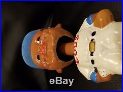 Very Rare Vintage Early 1960's Black Face Chicago Cubs Bobblehead Nodder Doll