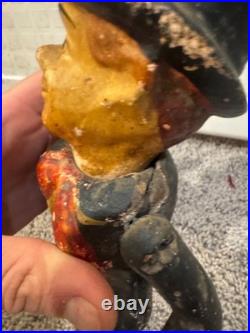 Vintage 1940s Charlie McCarthy composition or papier-mâché bobblehead (nodder)