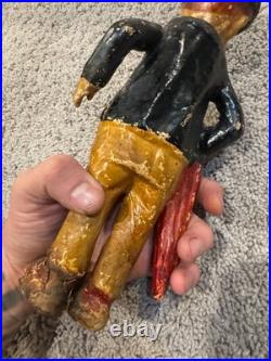 Vintage 1940s Charlie McCarthy composition or papier-mâché bobblehead (nodder)