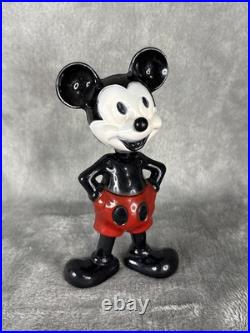 Vintage 1950's Disney Mickey Mouse Plastic Nodder, Bobble Head, Irwin USA Made Vintage 1950's Disney Mickey Mouse Plastic Nodder, Bobble Head, Irwin USA Made