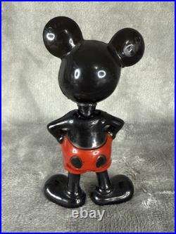 Vintage 1950's Disney Mickey Mouse Plastic Nodder, Bobble Head, Irwin USA Made Vintage 1950's Disney Mickey Mouse Plastic Nodder, Bobble Head, Irwin USA Made