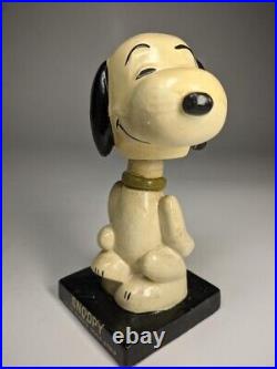 Vintage 1950's Lego Peanuts Snoopy Bobblehead Nodder 5.5 Toy Japan Rare