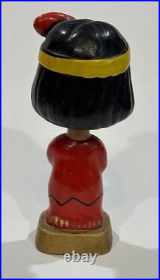 Vintage 1950s Canadian Canada Souvenir Papier Mache BOBBLEHEAD NODDER