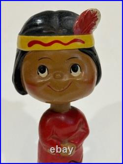 Vintage 1950s Canadian Canada Souvenir Papier Mache BOBBLEHEAD NODDER