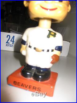 Vintage 1960 Baseball 1st Series Portland Beavers Bobblehead Nodder