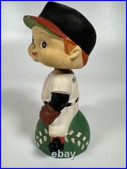 Vintage 1960 Little League Baseball Bobble Head Bank LEGO Japan original box