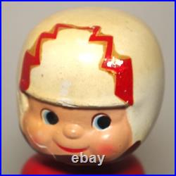 Vintage 1960 Ottowa Rough Riders Bobble Head with Woolworths Price Label