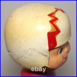 Vintage 1960 Ottowa Rough Riders Bobble Head with Woolworths Price Label