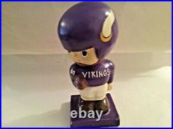Vintage 1960'S Minnesota Vikings Bobble Head Japan
