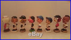 Vintage 1960's-1971 Baseball Bobble Heads (8) Japan Mfg. RARE MINT CONDITION