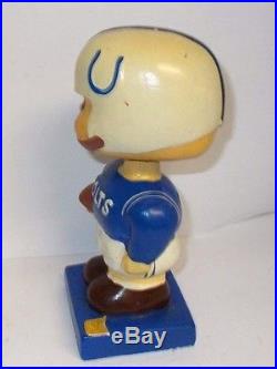 Vintage 1960`s Baltimore Colts Football Bobble Head Nodder, Very Nice