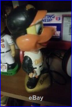 Vintage 1960's Baltimore Orioles Mascot bobble head rare