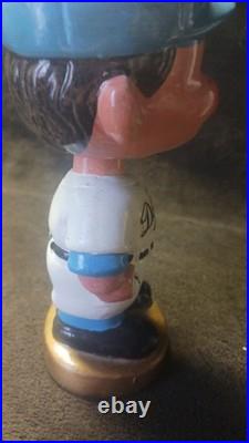 Vintage 1960's Bobblehead Los Angeles Dodgers Sandy Koufax #32 WithGold Base