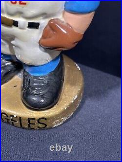 Vintage 1960's Bobblehead Los Angeles Dodgers Sandy Koufax #32 WithGold Base