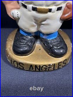 Vintage 1960's Bobblehead Los Angeles Dodgers Sandy Koufax #32 WithGold Base