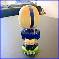 Vintage 1960's Bobblehead Nodder Air Force Academy Toes Up Green Base Japan