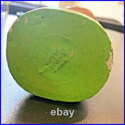 Vintage 1960's Bobblehead Nodder Air Force Academy Toes Up Green Base Japan