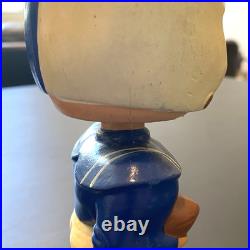 Vintage 1960's Bobblehead Nodder Air Force Academy Toes Up Green Base Japan