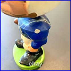 Vintage 1960's Bobblehead Nodder Air Force Academy Toes Up Green Base Japan