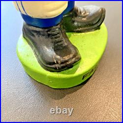 Vintage 1960's Bobblehead Nodder Air Force Academy Toes Up Green Base Japan