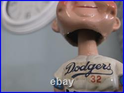 Vintage 1960's Bobblehead/Nodder LA Dodgers Sandy Koufax #32 WithGold Base
