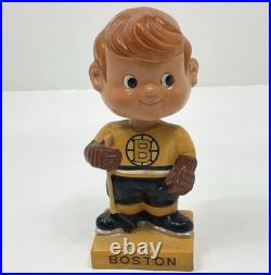 Vintage 1960's Boston Bruins Bobblehead Nodder NHL #41800