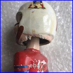Vintage 1960's Boston Patriots NFL Bobble Head Nodder Bobblehead Gold Base Vintage 1960's Boston Patriots NFL Bobble Head Nodder Bobblehead Gold Base